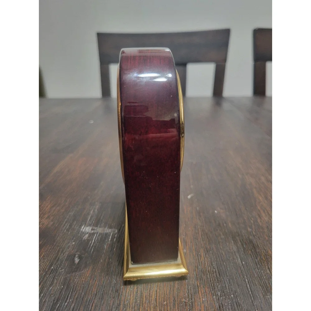 1990s‎ Howard Miller 613-487 Rosewood ARCH Table  Clock